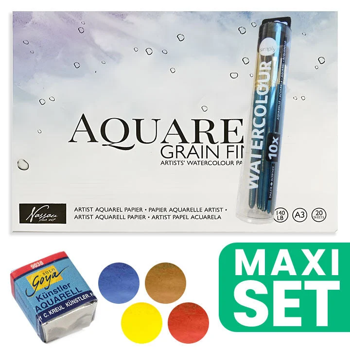 Watercolor Painting Set