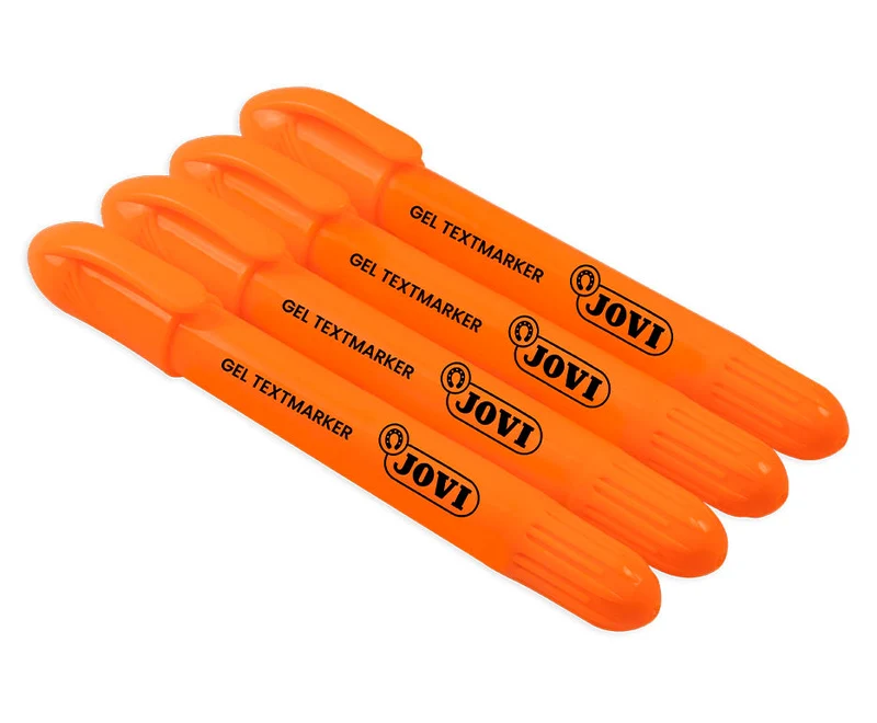 JOVI Gel-Textmarker orange