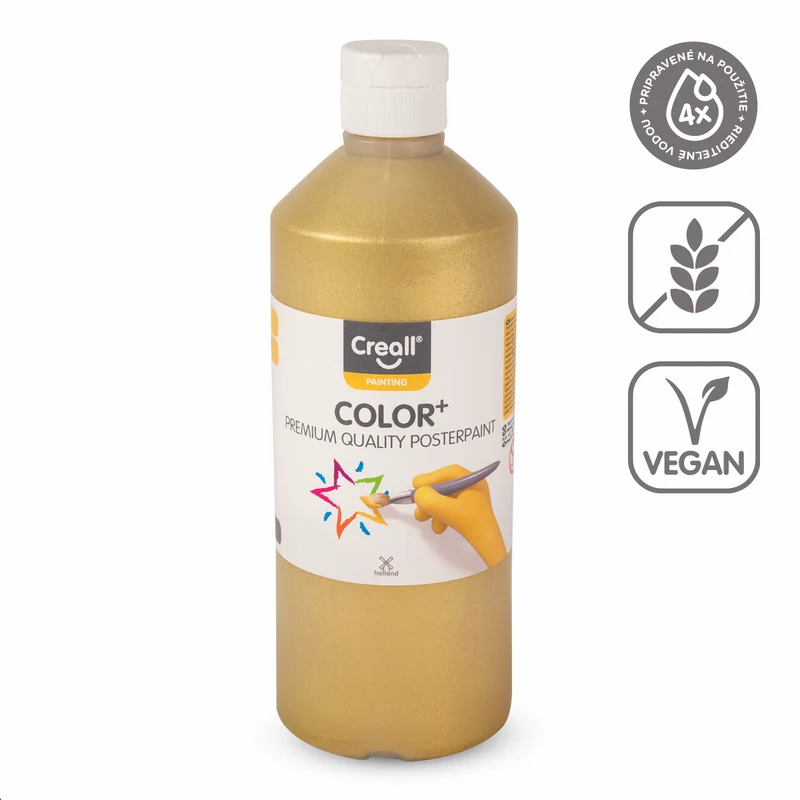 Colore a tempera Creall CREALLCOLOR 500 ml - oro