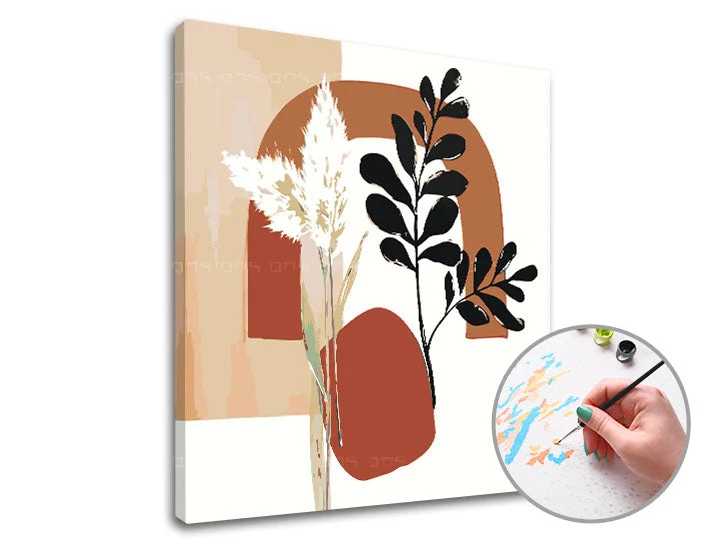 OPANTED BY NATURE Paint by Numbers | Low Difficulty