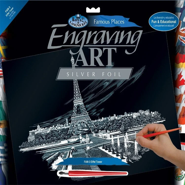 Creative Engraving Set A3 - Paris