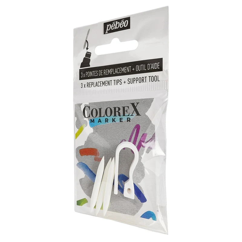 Pebeo Colorex комплект резервни писци за маркери 1 mm – 3 бр.