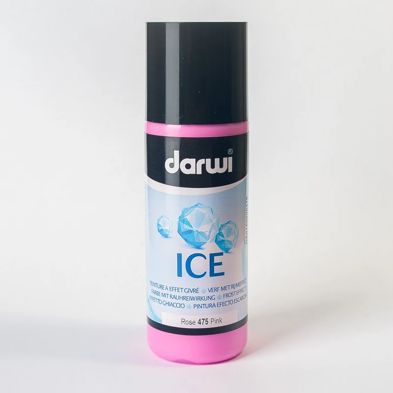 DARWI ICE Eiseffektfarbe 80 ml, Rosa