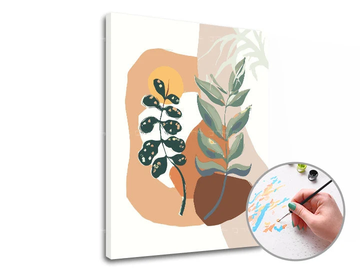 NUDE NATURE Paint by Numbers | Low Difficulty