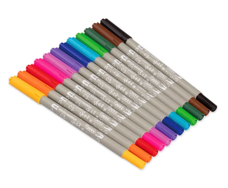 Doppelseitige Aquarellmarker JOVI Lettering / 12er-Set