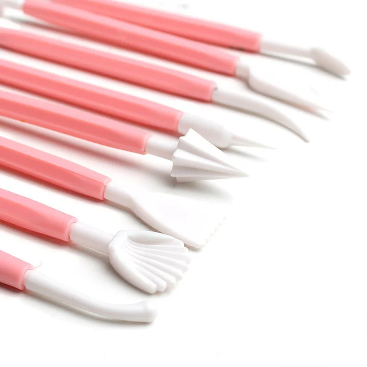 Set of 8 Double-Sided Modeling Tools