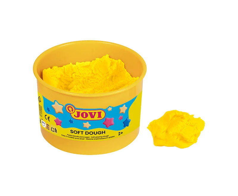 Set mase za modeliranje JOVI Soft Dough neonske boje 6 x 460 g