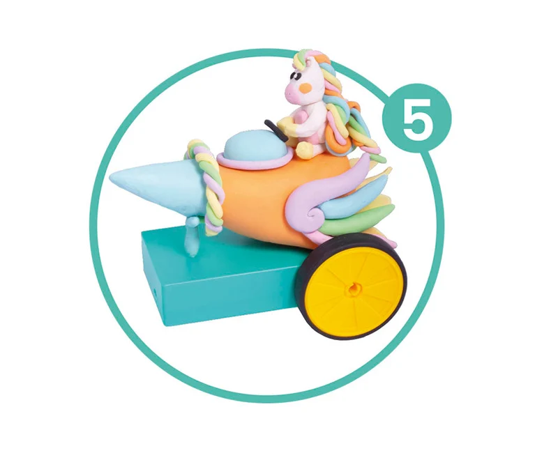 Kreatívna modelovacia sada JOVI Tech Crazy Cars Fantázia 14 ks