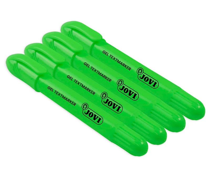 Gel-Textmarker JOVI – Grün