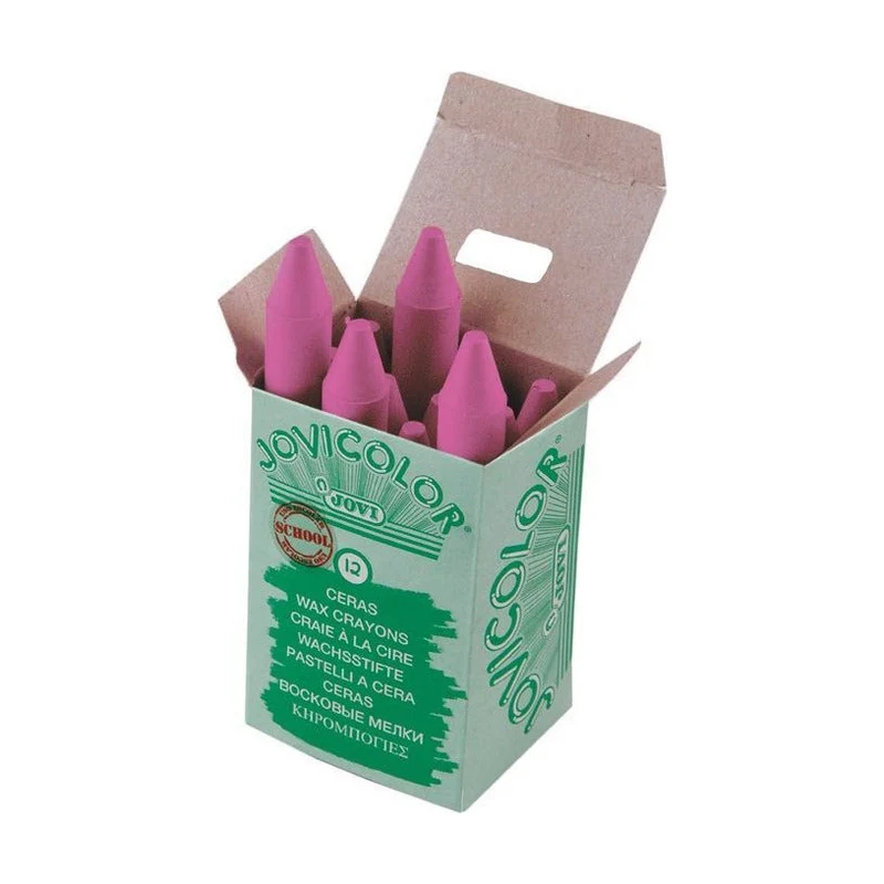 Pastello a cera Jumbo JOVI Jovicolor 12 mm – varie tonalità