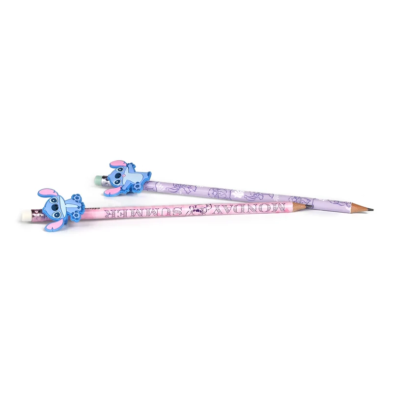 Colorino set di matite Stitch Pastel 3, tonde con gommino