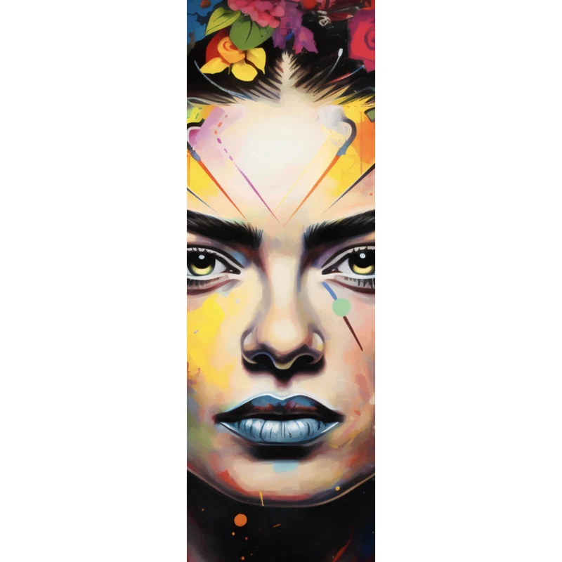 Poster Frida Abstrakt No.1 Panorama Hoch