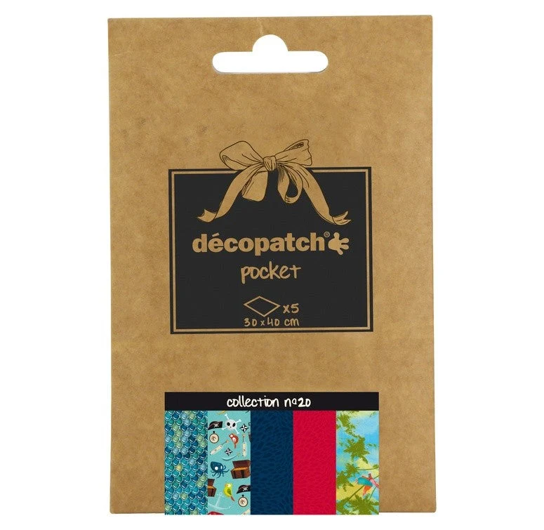 Papiere na decoupage CLAIREFONTAINE Decopatch 30 x 40 cm – kolekcie 6 – 20