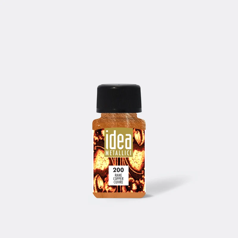 Υγρό μεταλλικό χρώμα MAIMERI Idea Metallici 60 ml
