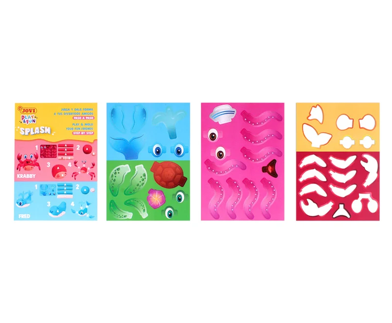 Set plastelina JOVI Play&Fun Splash 360 g u koferu