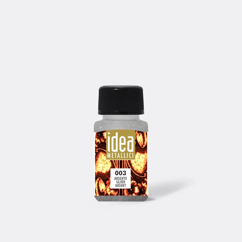 Flüssige Metallicfarbe MAIMERI Idea Metallici 60 ml
