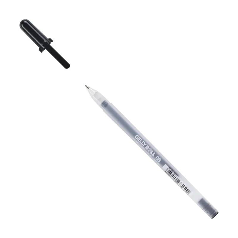 Гел химикал SAKURA Gelly Roll Classic 08 черен