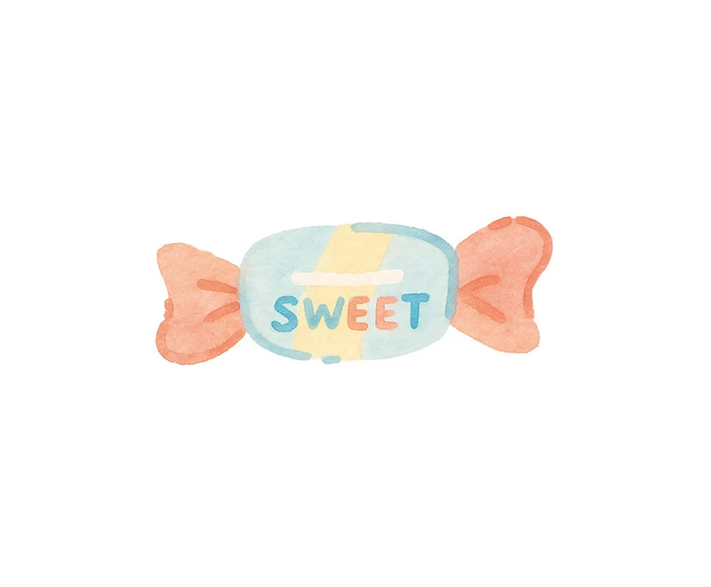 Set akvarelnih barv JOVI Kawaii 22 mm - 12 kosov s čopičem