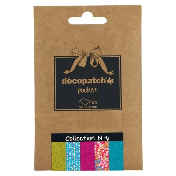 Papiri za decoupage CLAIREFONTAINE Decopatch 30 x 40 cm – kolekcije 6 – 20