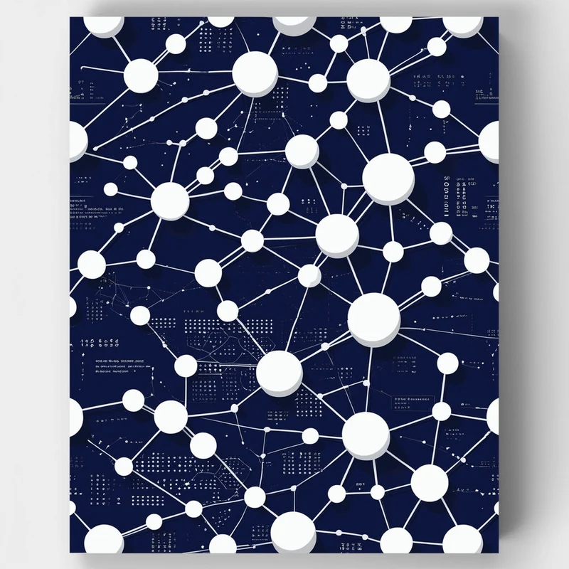 Digital Network - Paint by Numbers Kit
