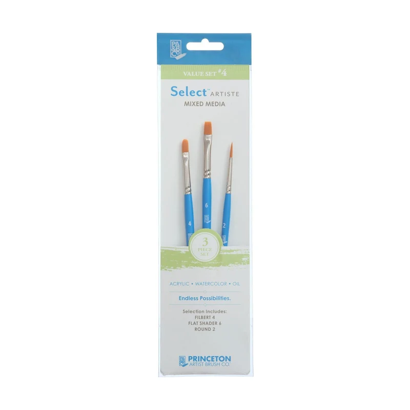 PRINCETON Select Universal Pinselset - 3-teilig