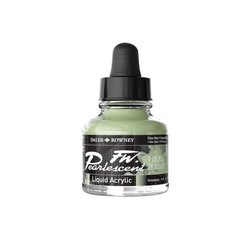 DALER ROWNEY FW biserno akrilno črnilo 29,5 ml