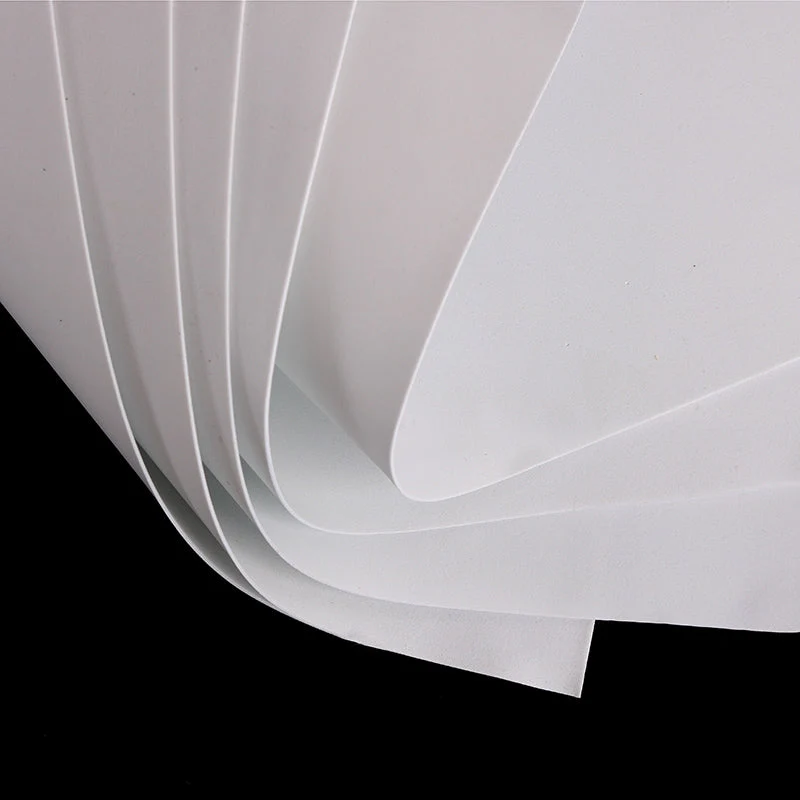 Αφρώδες καουτσούκ Foamiran Pentart 1 m x 1 m, πάχος 1 mm, λευκό