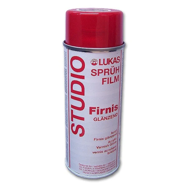 Lesklý lak v spreji LUKAS Studio – 400 ml