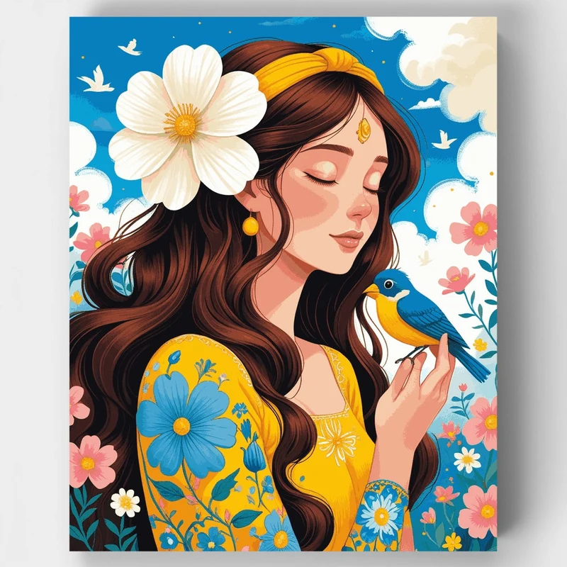 Spring Harmony - Paint by Numbers Kit