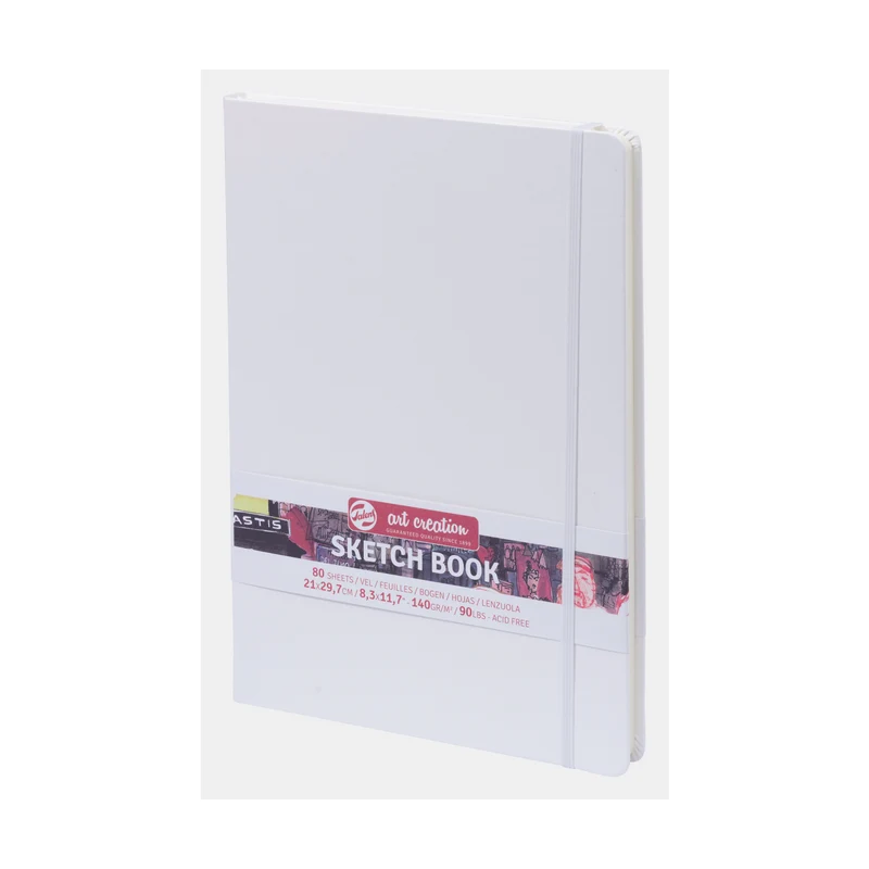 Skicirni blok TALENS Art Creation bel 21 x 30 cm, 140 g – 80 listov