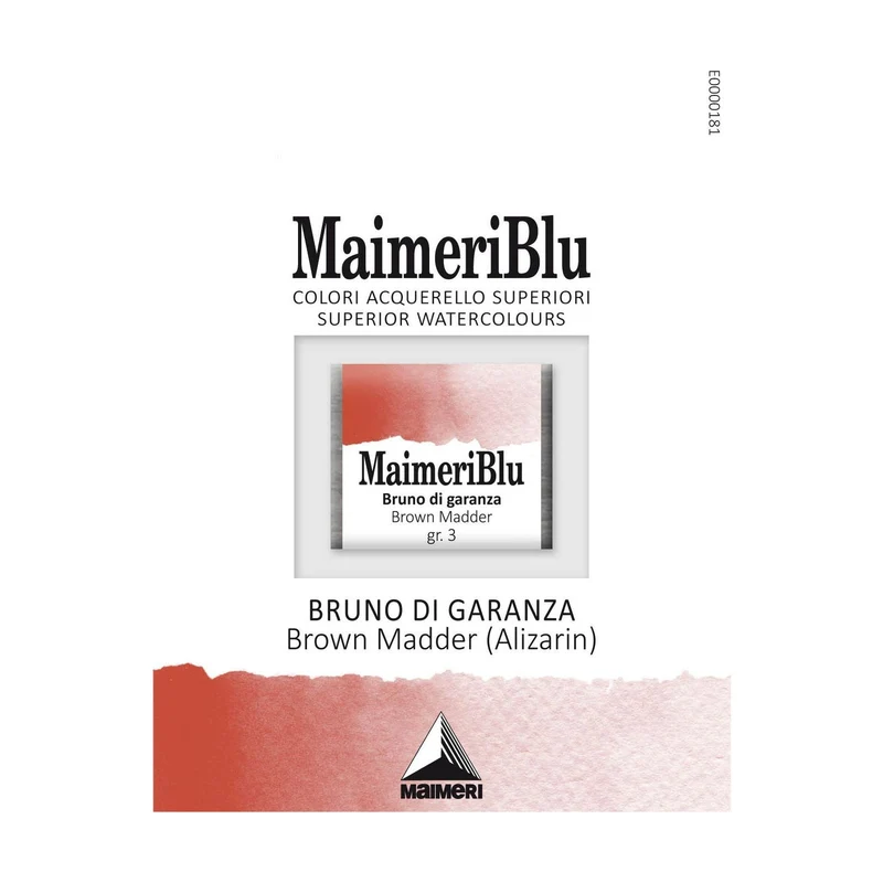 Akvarelna boja Maimeri Blu – polusuha posudica 1,5 ml