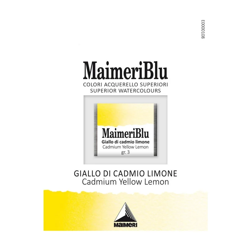 Colori ad acquerello MAIMERI Blu – mezzo godet 1,5 ml