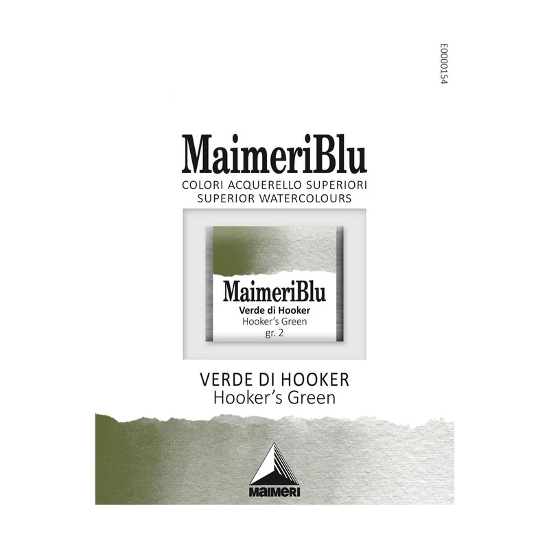 Colori ad acquerello MAIMERI Blu – mezzo godet 1,5 ml