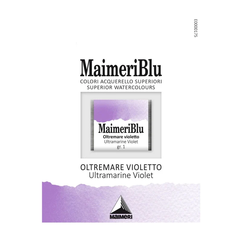 Colori ad acquerello MAIMERI Blu – mezzo godet 1,5 ml