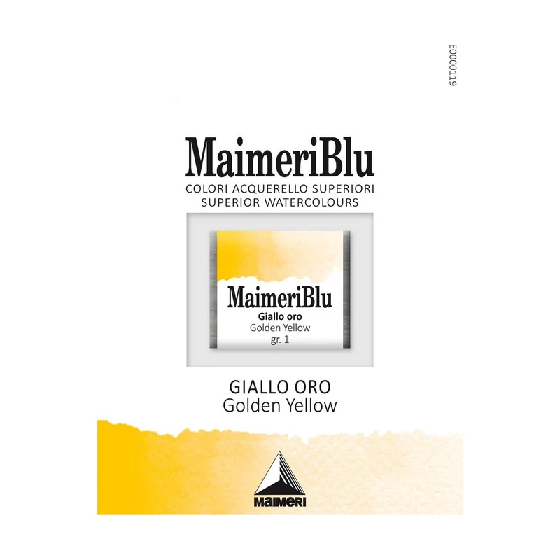 Colori ad acquerello MAIMERI Blu – mezzo godet 1,5 ml