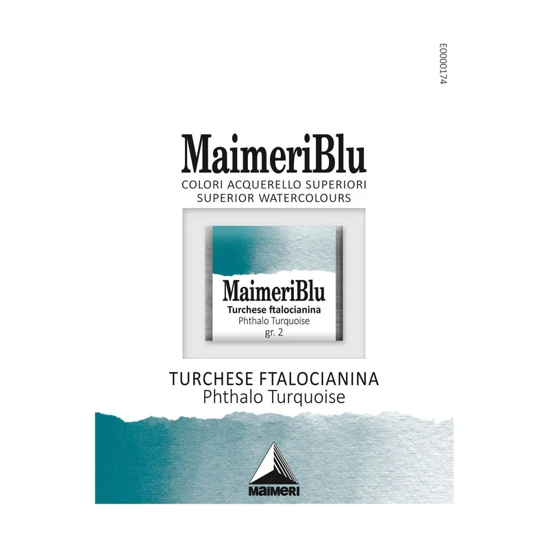 Colori ad acquerello MAIMERI Blu – mezzo godet 1,5 ml
