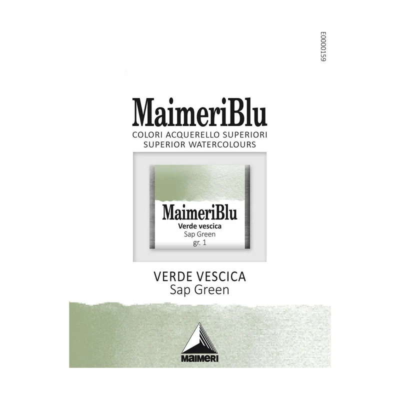Colori ad acquerello MAIMERI Blu – mezzo godet 1,5 ml