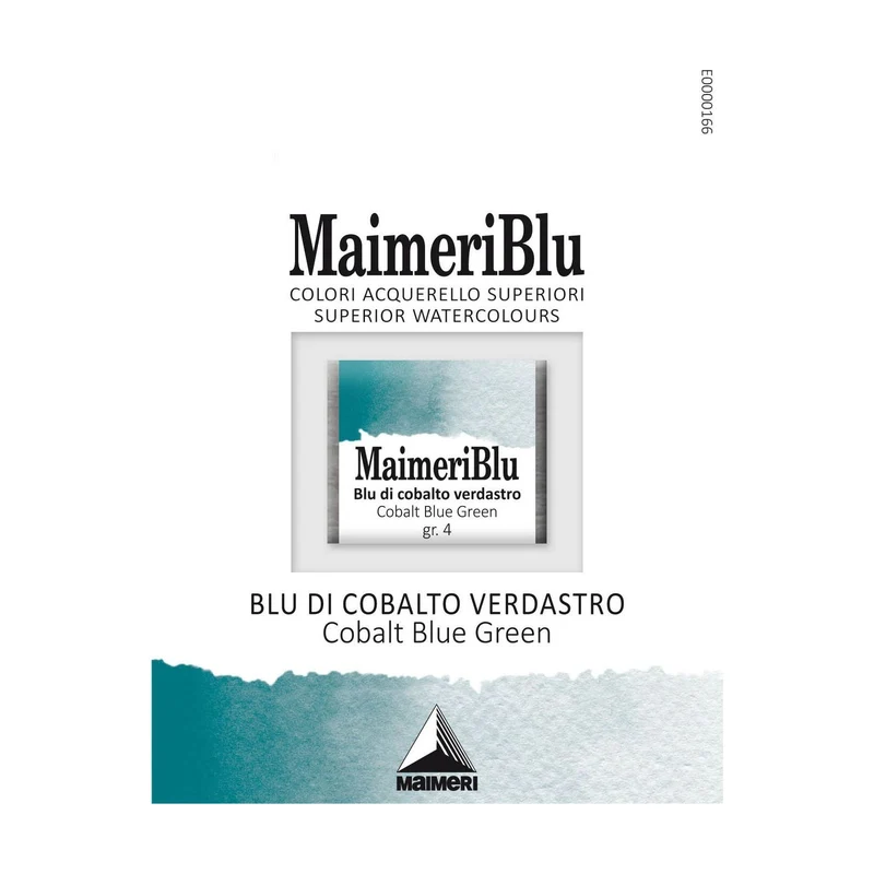 Χρώμα ακουαρέλας MAIMERI Blu – half pan 1.5 ml