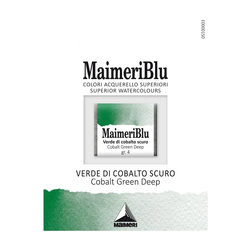 Χρώμα ακουαρέλας MAIMERI Blu – half pan 1.5 ml
