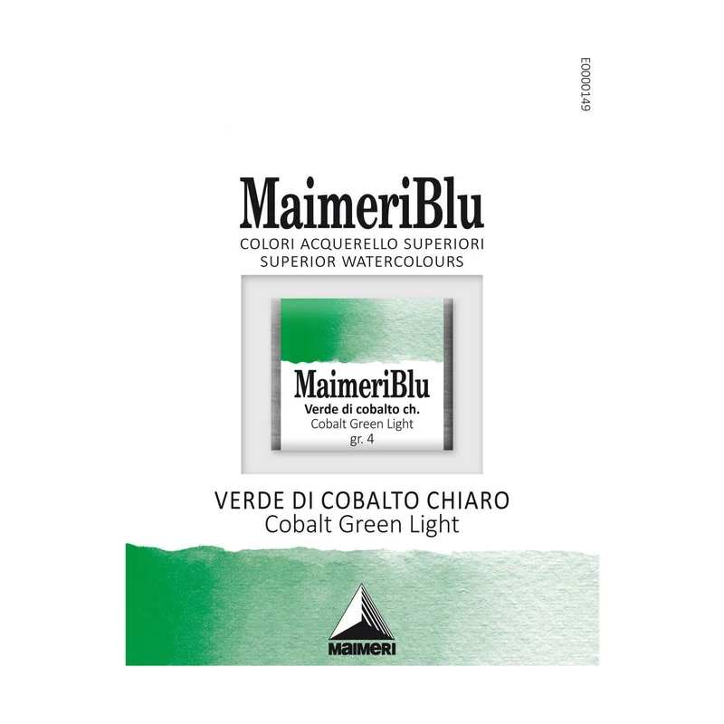 Χρώμα ακουαρέλας MAIMERI Blu – half pan 1.5 ml