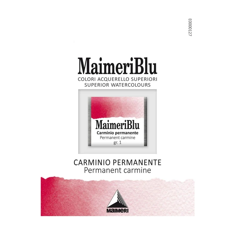 Χρώμα ακουαρέλας MAIMERI Blu – half pan 1.5 ml