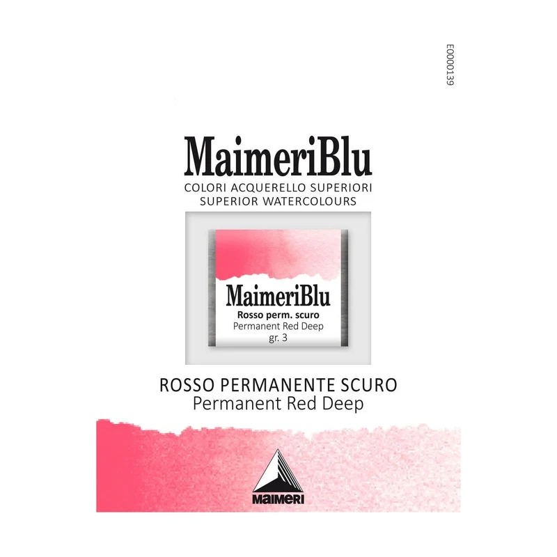 Χρώμα ακουαρέλας MAIMERI Blu – half pan 1.5 ml