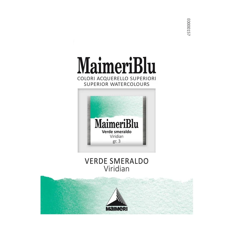 Χρώμα ακουαρέλας MAIMERI Blu – half pan 1.5 ml