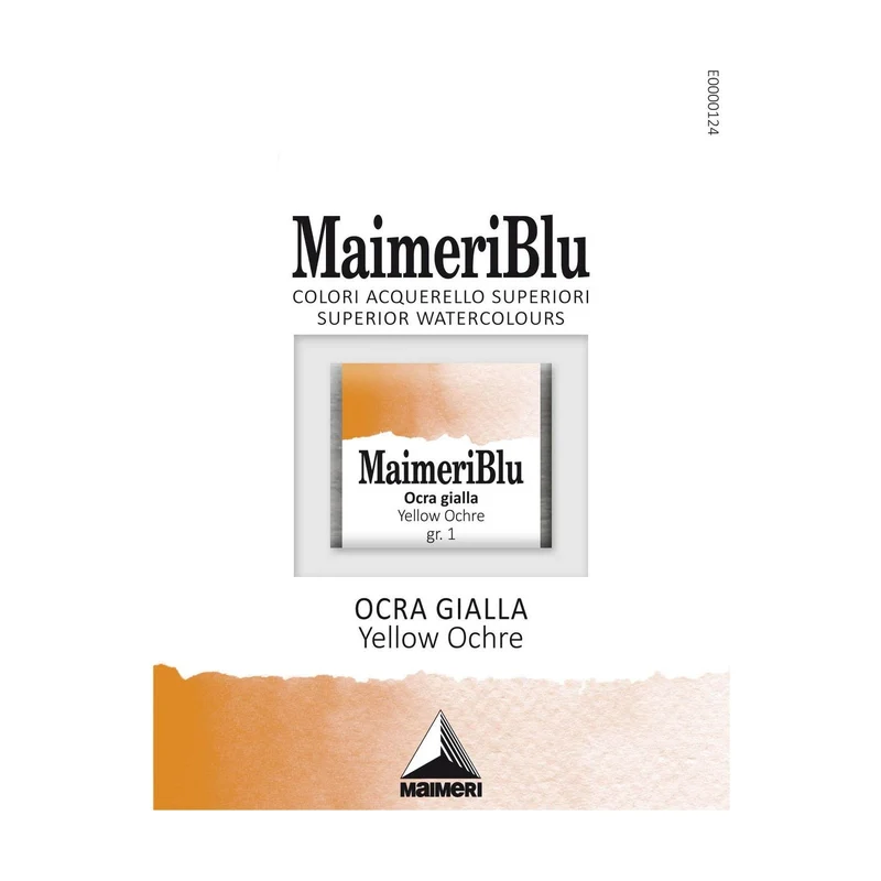 Χρώμα ακουαρέλας MAIMERI Blu – half pan 1.5 ml