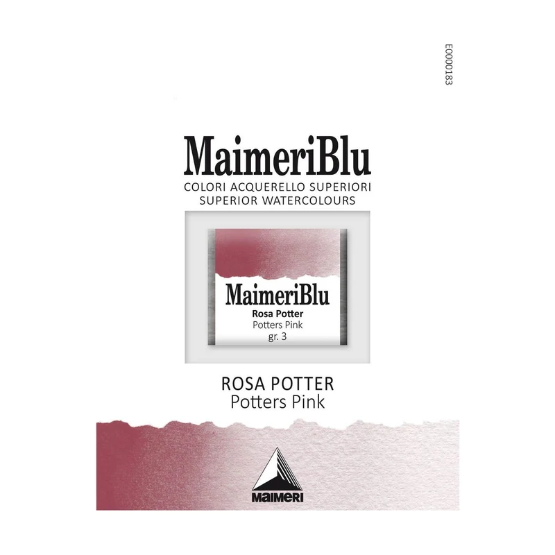 Χρώμα ακουαρέλας MAIMERI Blu – half pan 1.5 ml