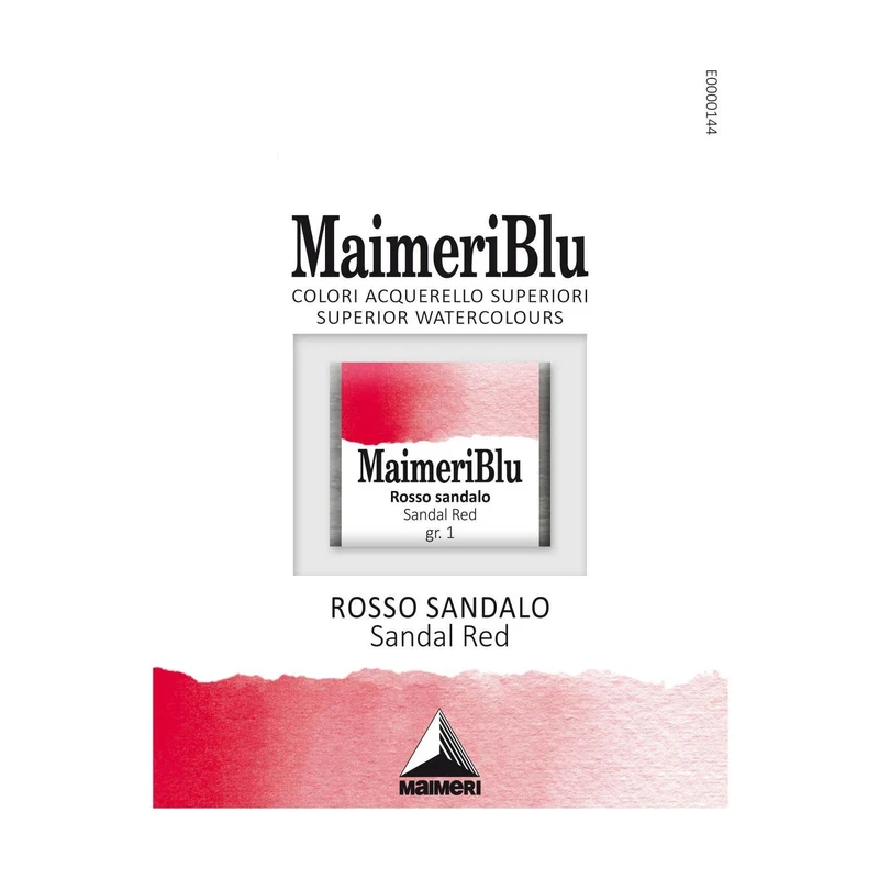 Χρώμα ακουαρέλας MAIMERI Blu – half pan 1.5 ml