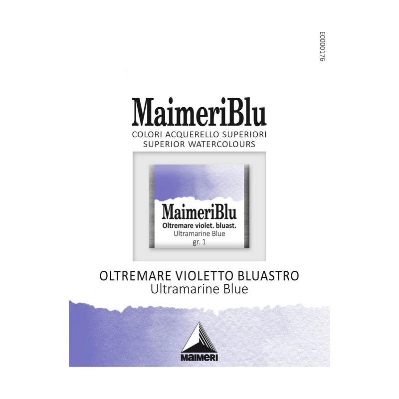 Akvarelna barva Maimeri Blu – polovična posodica 1,5 ml