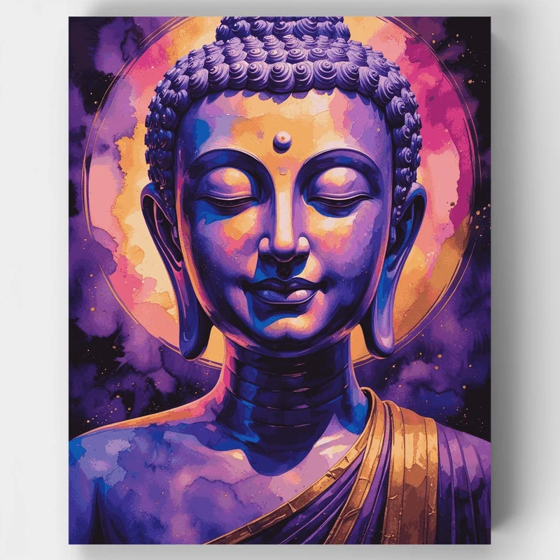 Cosmic Buddha - Paint by Numbers Kit