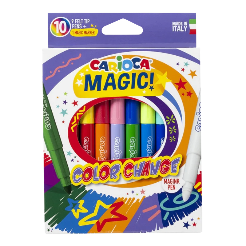 Magični flomasteri koji mijenjaju boju Carioca, 10 kom, miks boja