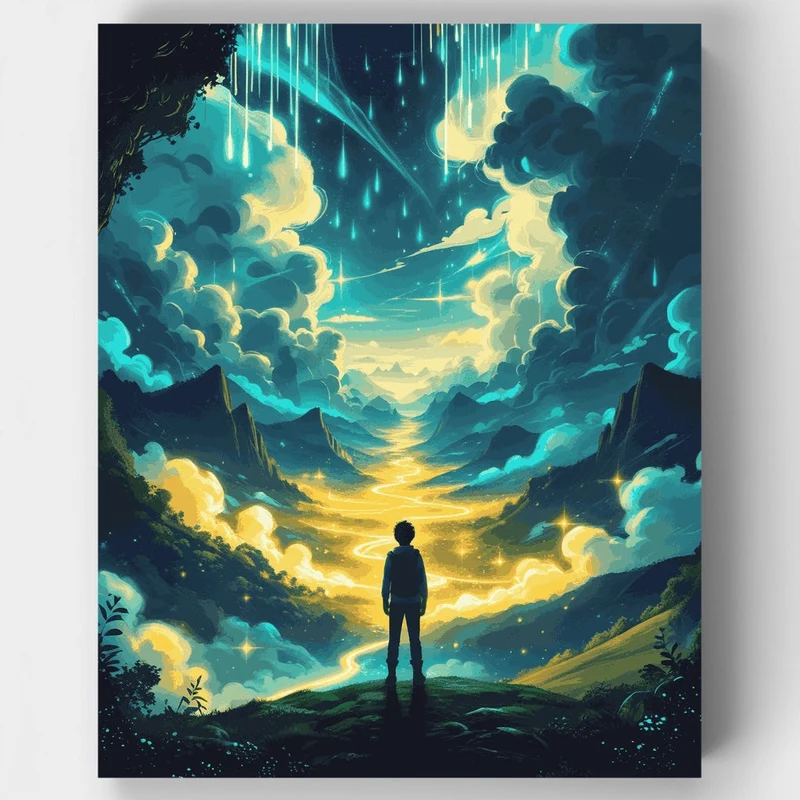 Celestial Pathway - Paint by Numbers Kit